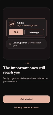 An urgent call from Amma forwarded to you
